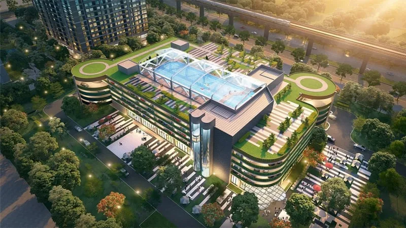 Giá trị shophouse khu Biển Xanh Vinhomes Ocean Park 2 khi định giá tự động là bao nhiêu?